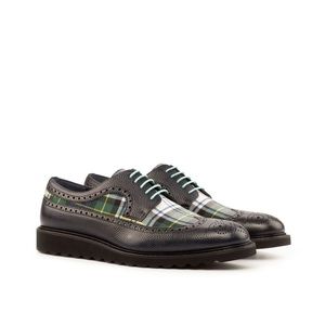 Handmade longwing blucher by Que Shebley